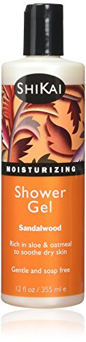 ShiKai Daily Moisturizing Shower Gel, Sandalwood, 12 oz