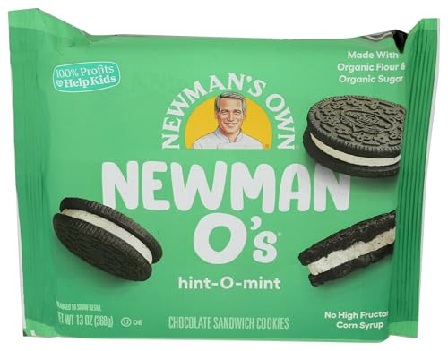 Newman's Own Organics Cookie-O Mint Creme, 13 oz