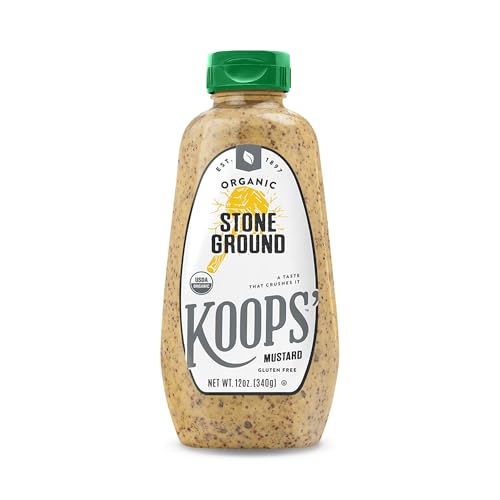 Koops' Organic Stone Ground Mustard, 12 oz