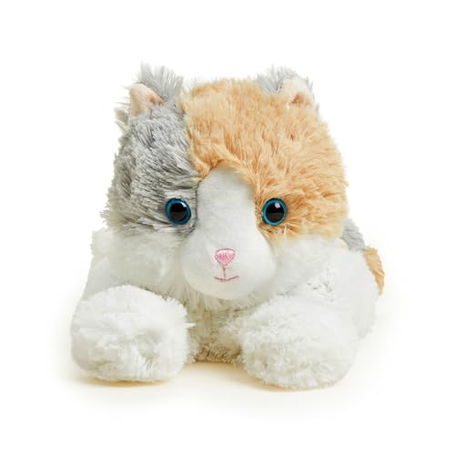 Warmies Microwavable Weighted Stuffed Animal, Calico Cat