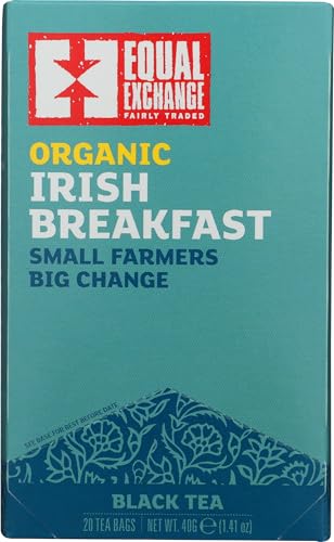 Equal Exchange Irish Breakfast Tea, Fair Trade Organic, 20 Count