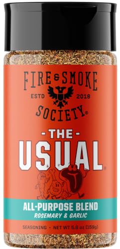 Fire & Smoke Society The Usual All Purpose Seasoning, 5.6 oz