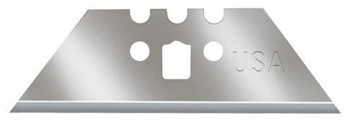 Allway 3-Notch Carbon Steel Utility Knife Blades, Sharp Point (5 Pack)