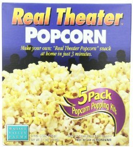 Wabash Valley Farms Real Theater Popcorn Kit, 6 Quart (Pack of 5)