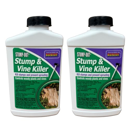 Bonide Vine & Stump Killer Concentrate with Applicator, 8 oz (Pack of 2)