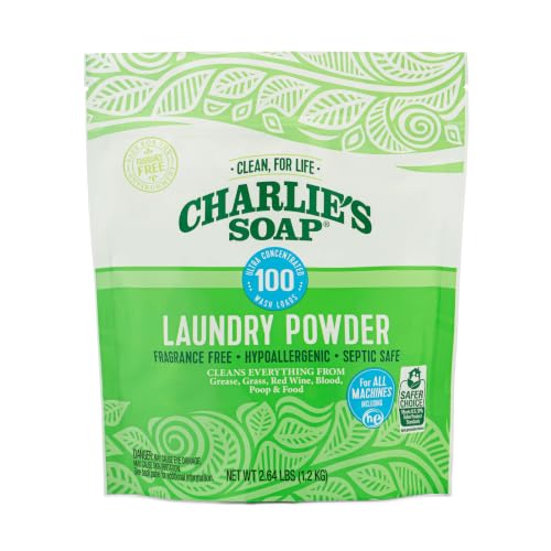 Charlie's Soap Laundry Powder, 100 Loads