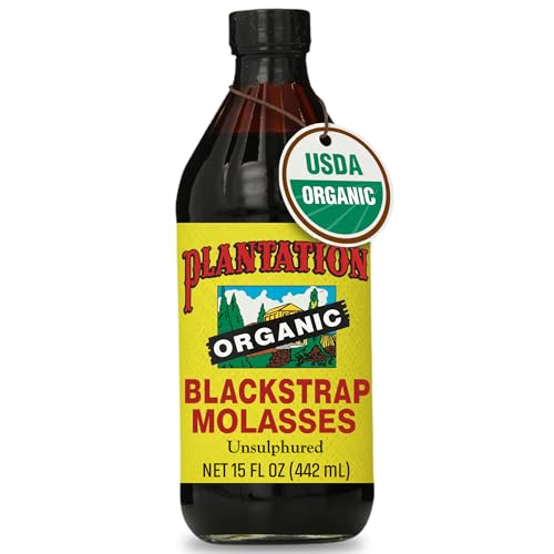 Plantation Organic Blackstrap Molasses, 15 oz