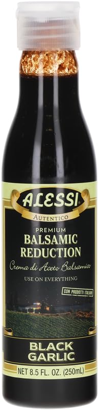 Alessi Black Garlic Balsamic Vinegar Reduction, 8.5 fl oz