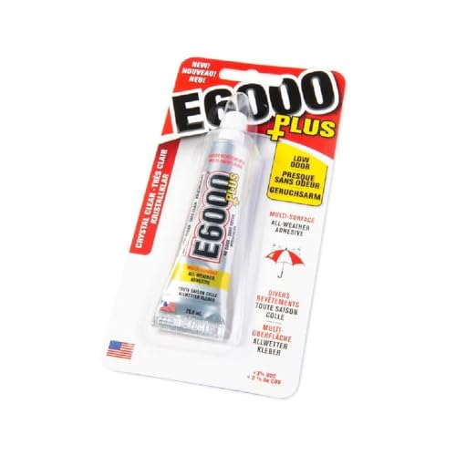 E6000 Plus Multipurpose Adhesive, Clear, 0.9 fl oz