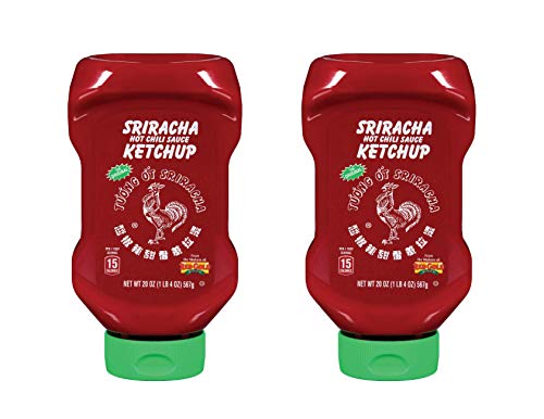 Huy Fong Sriracha Style Ketchup, 20 oz (Pack of 2)