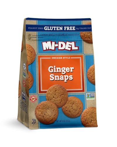 Midel Gluten-Free Ginger Snaps, 8 oz