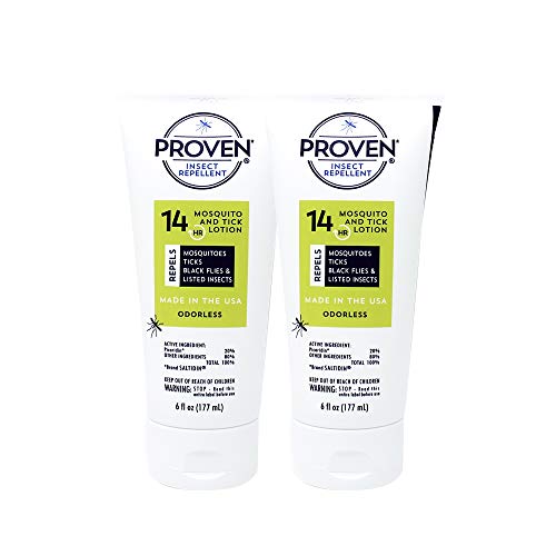 Proven Insect Repellent Lotion, DEET Alternative, 6 fl oz (Pack of 2)