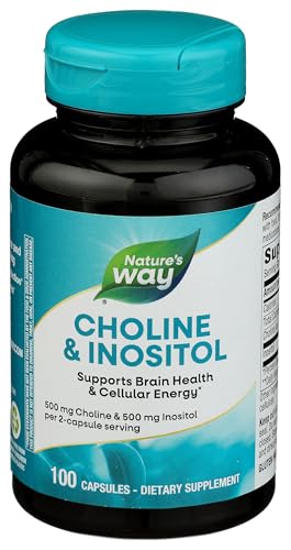Nature's Way Choline Inosit 500 mg, 100 Capsules