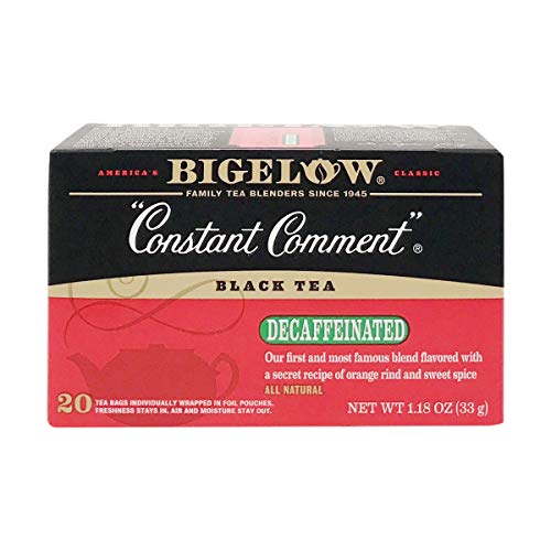 Bigelow Constant Comment Decaffeinated Tea, 20 Count