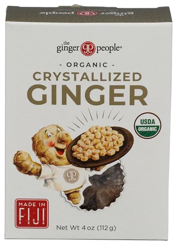 The Ginger People Organic Crystallized Ginger, 4 oz Box