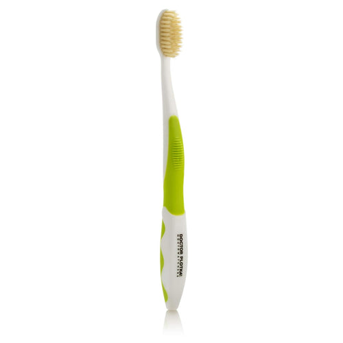Mouth Watchers Soft Flossing Manual Toothbrush, Adult, Green