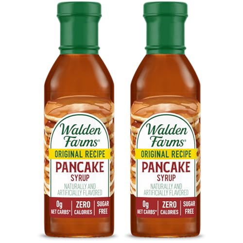 Walden Farms Calorie-Free Syrup Pack: Pancake, Chocolate and Caramel, 12 fl oz (Pack of 3)
