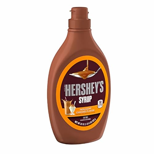 Hershey's Caramel Syrup, 22 oz (Pack of 6)