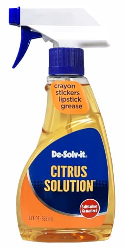 De-Solv-It Citrus Solution Multi-Surface Cleaner and Degreaser, 12 oz