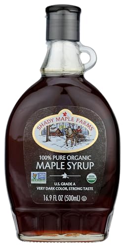 Shady Maple Farms Organic Very Dark Maple Syrup, 16.9 fl oz