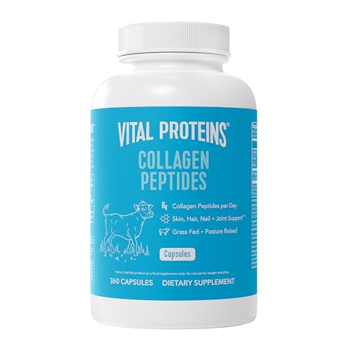 Vital Proteins Collagen Peptides Capsules for Women, 360 Count