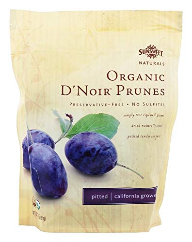 Sunsweet Naturals Organic D'Noir Pitted Prunes, 7 oz