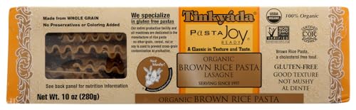 Tinkyada Organic Brown Rice Lasagna Pasta, 10 oz (Pack of 3)
