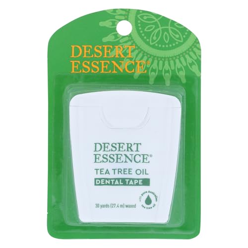 Desert Essence Tea Tree Dental Tape, 30 yd