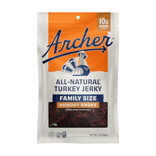Archer Turkey Jerky, Hickory Smoke, 7 oz