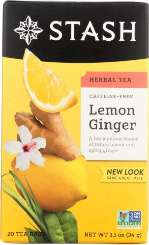 Stash Tea Lemon Ginger Tea, 20 Tea Bags