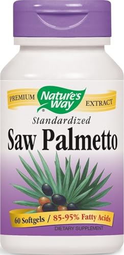 Nature's Way Saw Palmetto, 160 mg, 60 Softgels