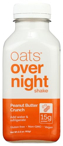 Oats Overnight Peanut Butter Crunch Overnight Oats Shake, 2.2 oz
