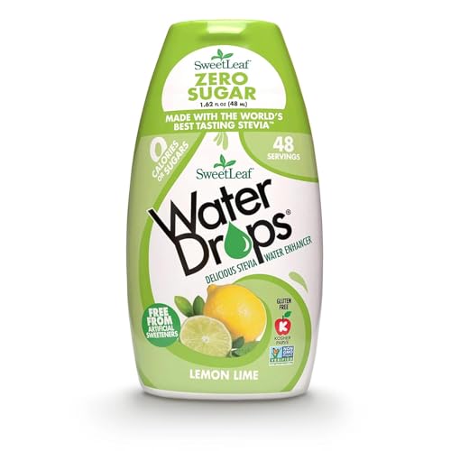 SweetLeaf Water Flavoring Drops, Lemon Lime, 1.62 fl oz