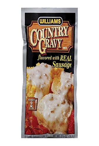 Williams Country Gravy Flavored with Real Sausage, 2.5 oz