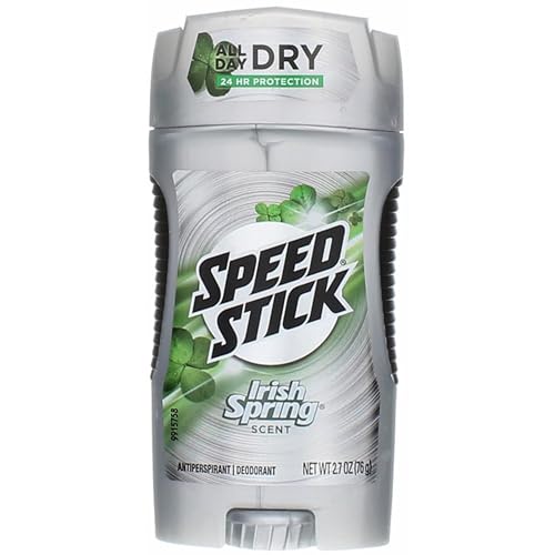 Speed Stick Irish Spring Original Antiperspirant Deodorant, 2.7 oz (Pack of 12)