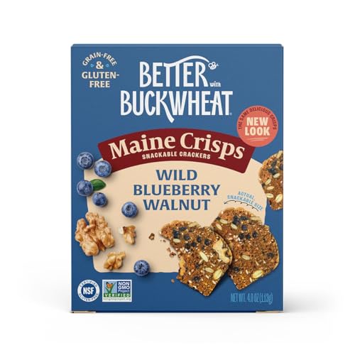 Maine Crisps Wild Blueberry Crisps, 4 oz