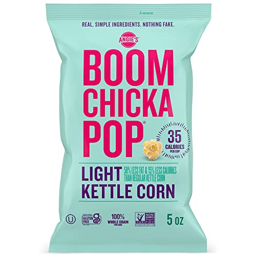 Angie's BOOMCHICKAPOP Light Kettle Corn Popcorn, 5 oz