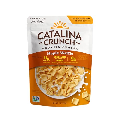 Catalina Crunch Protein Cereal, Maple Waffle, 9 oz