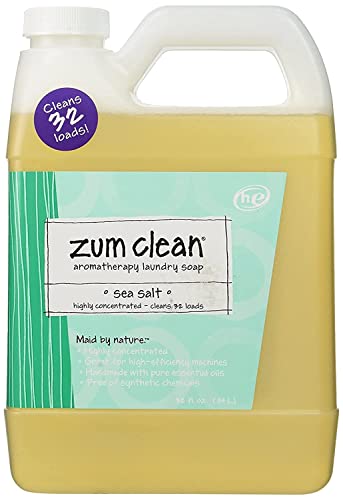 Indigo Wild Zum Clean Laundry Soap, Sea Salt, 32 fl oz