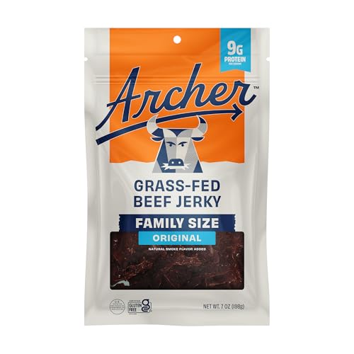 Archer Grass Fed Beef Jerky, Original, 7 oz