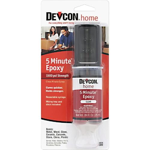Devcon High Strength 5-Minute Epoxy, 0.84 oz