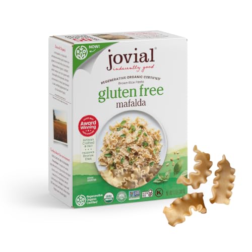 Jovial Organic Gluten-Free Brown Rice Mafalda Pasta, 12 oz