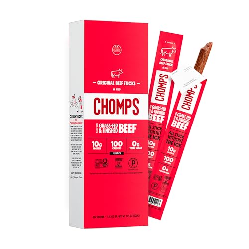 Chomps Original Beef Snack Sticks, 10 Count