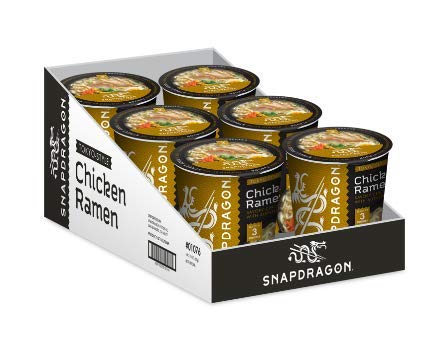 Snapdragon Tokyo-Style Chicken Ramen Cups, 2.2 oz (Pack of 6)