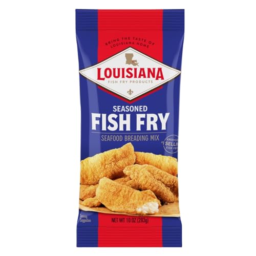Louisiana Fish Fry Seasoned Fish Fry Mix, 10 oz