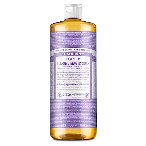 Dr. Bronner's Pure-Castile Liquid Soap, Lavender Hemp, 32 oz