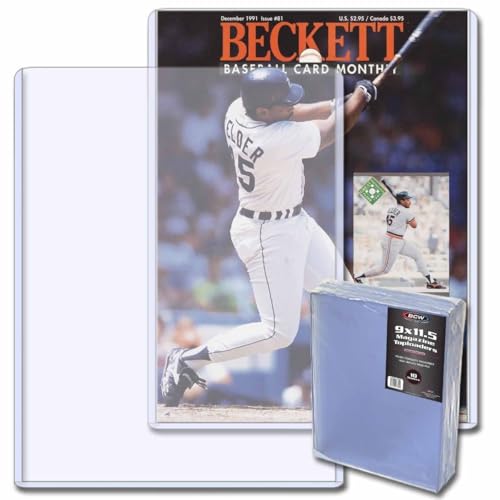 BCW Magazine Topload Holder, 5 MM (Pack of 10)