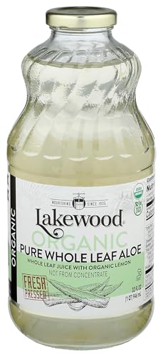 Lakewood Organic Aloe Vera Leaf Juice, 32 fl oz