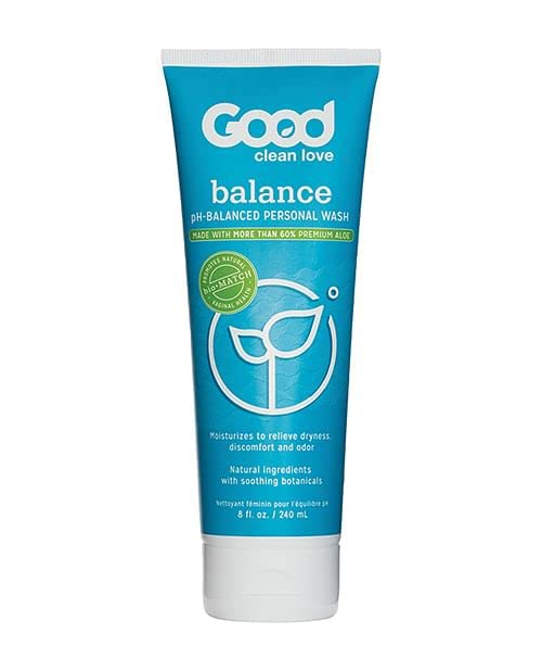 Good Balance pH Balanced Personal Wash, Aloe, 8 fl oz (Pack of 2)