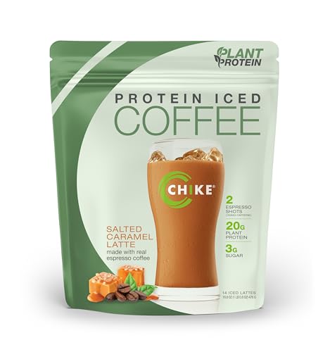 Chike Salted Caramel Latte Protein Iced Coffee, 16.8 oz